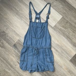 American Eagle Tencel overall / shortall romper